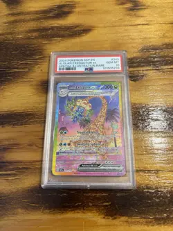 Pokemon TCG Alolan Exeggutor EX 242/191 Surging Sparks PSA 10 English - Image 1