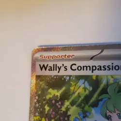 Pokemon TCG Wally's Compassion Me01 Mega Evolution 186/132 Special Rare Holo - Image 3