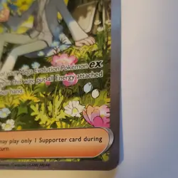 Pokemon TCG Wally's Compassion Me01 Mega Evolution 186/132 Special Rare Holo - Image 5