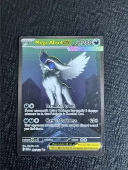 Mega Absol EX 180/132 ME01 Super Illustration Rare Near Mint Pokemon TCG SIR - Image 1
