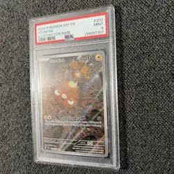 PSA 9 2024 Pokemon Surging Sparks Stunfisk Illustration Rare #202 - Image 3