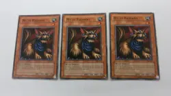 3x MILUS RADIANT MONSTER SDJ-014 UNLIMITED COMMON YUGIOH 2 NM / 1 HP - Image 1