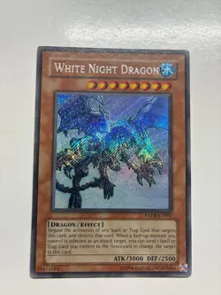 USA Seller Yugioh White Night Dragon ANPR-EN092 Ancient Prophecy Secret Rare NM - Image 1