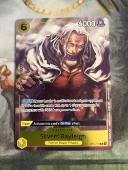 Silvers Rayleigh OP14-108 Alternate Art Promo One Piece - Image 1