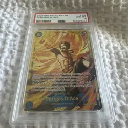 PSA 10 2025 ONE PIECE OP13 EN PORTGAS D. ACE - Image 1