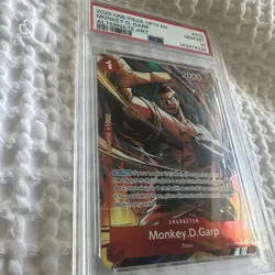 PSA 10 2025 ONE PIECE OP13 EN MONKEY D. GARP ALTERNATE ART - Image 2