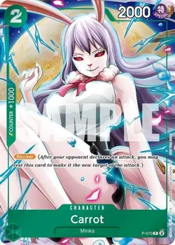 One Piece TCG: Event Pack Vol. 6 P-070 Carrot (Full Art Foil Promo) - MINT - Image 2