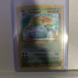 Pokemon TCG Celebrations Venusaur Holo Rare Card #15/102 Classic Collection - Image 1