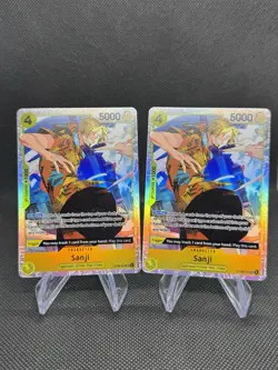 Sanji ST29-004 X2 Parallel Starter Deck One Piece Card English HOLO FOIl - Image 1