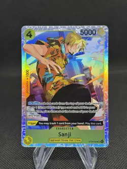 Sanji ST29-004 X2 Parallel Starter Deck One Piece Card English HOLO FOIl - Image 3