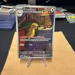 Pokemon TCG Gumshoos 153/132 Mega Evolution Illustration Rare Card NM - Image 1