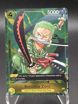 Roronoa Zoro (Event Pack Vol. 3) P-042 One Piece Promotion Cards Foil - Image 1