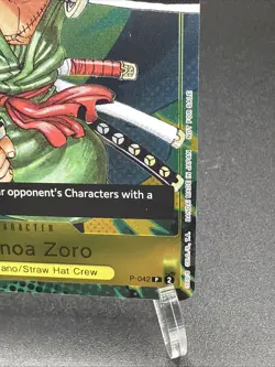Roronoa Zoro (Event Pack Vol. 3) P-042 One Piece Promotion Cards Foil - Image 4