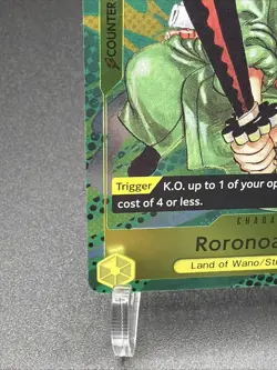 Roronoa Zoro (Event Pack Vol. 3) P-042 One Piece Promotion Cards Foil - Image 5