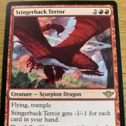 MTG Stingerback Terror Outlaws of Thunder Junction Rare Magic The Gathering Card - Image 2