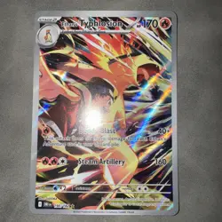 Pokemon TCG Destined Rivals Ethan's Typhlosion Card 190/182 AR Near Mint - Image 1
