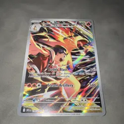 Pokemon TCG Destined Rivals Ethan's Typhlosion Card 190/182 AR Near Mint - Image 2