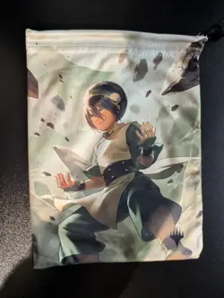NEW Magic the Gathering Avatar Last Airbender Dice Bag Prerelease Promo. TOPH - Image 1