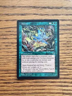 Aluren Tempest MTG Magic The Gathering - NM Unplayed - Image 1