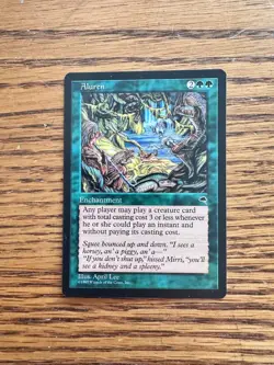Aluren Tempest MTG Magic The Gathering - NM Unplayed - Image 1