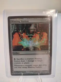 MTG Magic the Gathering Blasting Station (foil) The List Reprints (#107) NM - Image 1