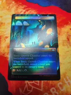 Simic Growth Chamber (Borderless) - Double Masters 2022 (2X2) - Foil - NM/SP - Image 3