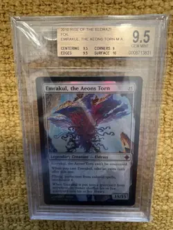Emrakul, the Aeons Torn Rise of the Eldrazi Foil BGS 9.5 - Image 1