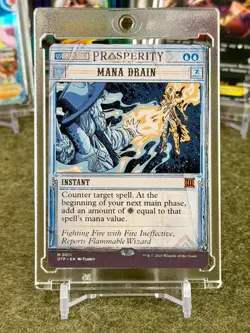 Mana Drain MYTHIC #11 Outlaws Thunder Junction Breaking News OTP MTG - Image 1