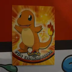 Charmander #4 1999 Topps Pokemon TV Animation Edition Series 1 - Image 1