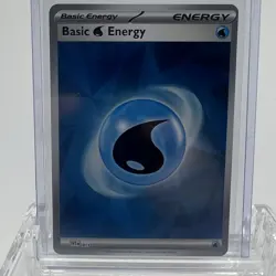 Pokemon TCG Scarlet Violet Basic Water Energy #011 Holo NM - Image 1