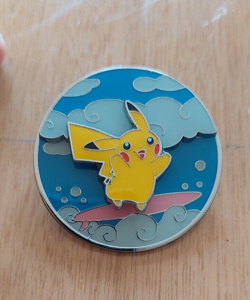 Pokemon Celebrations Flying & Surfing Official Pokemon TCG Pin - Image 2