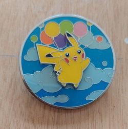 Pokemon Celebrations Flying & Surfing Official Pokemon TCG Pin - Image 3