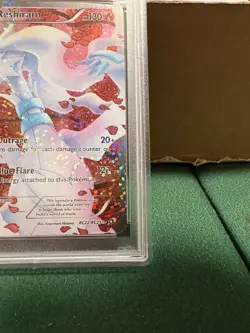 2013 Pokemon Reshiram Full Art Holo Legendary Treasures RC22/RC25 PSA 8 NM-MT - Image 4