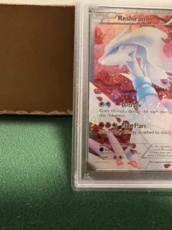 2013 Pokemon Reshiram Full Art Holo Legendary Treasures RC22/RC25 PSA 8 NM-MT - Image 5