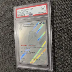 2024 POKEMON SCR EN-STELLAR CROWN ILLUSTRATION RARE #149 CRABOMINABLE PSA 9 - Image 3