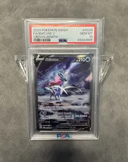 Pokemon Crown Zenith FA Suicune V gg38, Entei V gg36, Raikou V gg41 - PSA 10 - Image 2