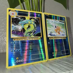 2016 Pokemon XY Evolutions Magikarp & Gyarados Reverse Holo Set of 2 - Image 3