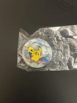 2021 Pokemon Celebrations Flying & Surfing Pikachu Pin Official Pokemon Pin - Image 1