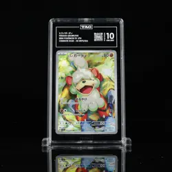 TAG 10 Gem Mint 2024 Pokemon JPN HISUIAN GROWLITHE CRIMSON HAZE ART RARE 075/066 - Image 1