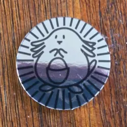 Nintendo Pokemon TCG Chansey Flip Coin 1999 different tailsideUUU - Image 1