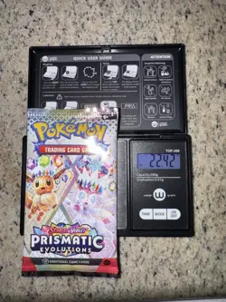 1x 22.42 Gram HEAVY Prismatic Evolutions Pack! Sealed! PRE S&V Pokemon TCG ENG - Image 1