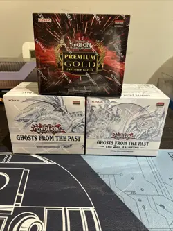 Yugioh Lot Of 3 Display Boxes Ghost From The Past Premium Gold The 2nd Haunting - Image 2