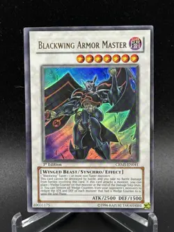 Blackwood Armor Master 1st Edition Ultra Rare CRMS-EN041 Yugioh NM/VLP - Image 1