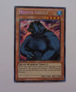 Mother Grizzly LCYW-EN237 (Secret Rare, 1st Edition, Near Mint / NM) Yugioh - Image 1