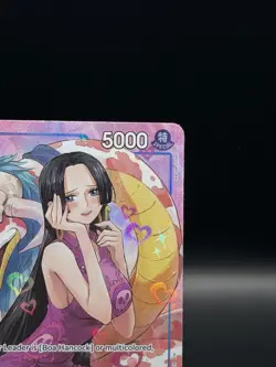 Boa Hancock Alt Art OP13-051 R One Piece Carrying On His Will English NM - Image 4
