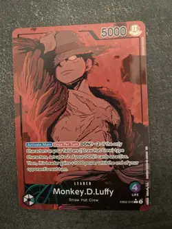 One Piece Monkey.D.Luffy Leader Alternate Art EB02-010 Extra Booster Anime 25th - Image 1