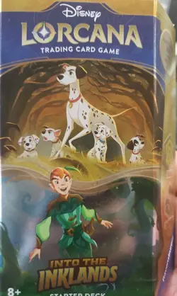 Disney Lorcana: Into the Inklands Starter Deck: Amber & Emerald New Sealed - Image 1