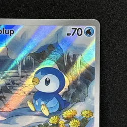 Pokemon TCG Piplup Illustration Rare 098/094 Phantasmal Flames Card NM - Image 3