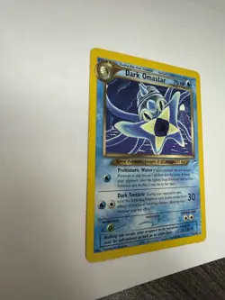 Pokemon Dark Omastar 70 HP Stage 2 Neo Destiny 19/105 Rare Regular English Card - Image 3