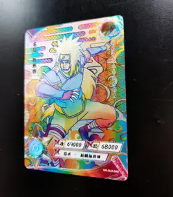 10 Naruto Shippuden Jiraiya Rainbow SLR CCG TCG Sannin Rare + EXTRA Cards - Image 2
